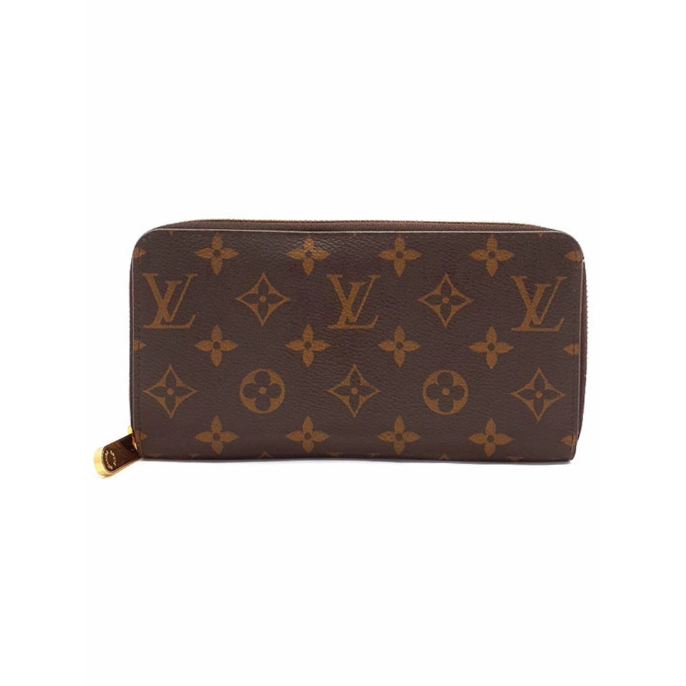 Louis Vuitton Monogram Zippy Wallet Round Zipper Long